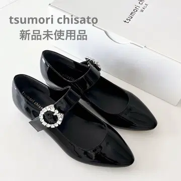 tsumori chisato 비쥬 로우힐 펌프스
