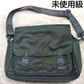 컨디션 최상 Samsonite 숄더백 비즈니스 사코슈 A4 수납 가능