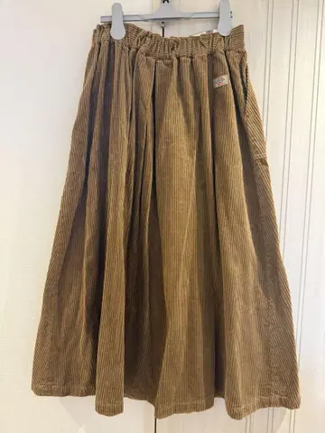 DICKIES 디키즈 여성용 코듀로이 롱 스커트