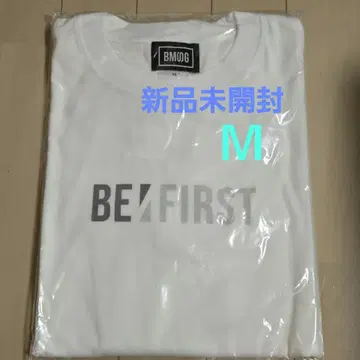 [ 미개봉 새상품 ] BE:FIRST 컬러 로고 롱 슬리브 T셔츠 화이트