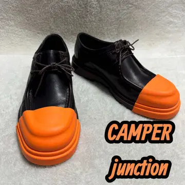 [ CAMPER ] 미사용급 junction 24.5cm 가죽