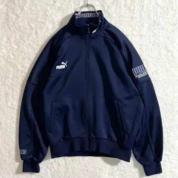 새상품급 90s00s 푸마 트랙 자켓 자수 로고 히트 유니온 제작