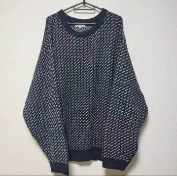 ABAHOUSE 아바하우스 버즈아이 스웨터