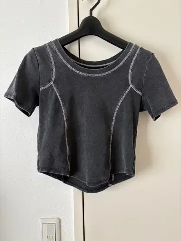 MAISON SPECIAL 블랙 T셔츠 프리 사이즈