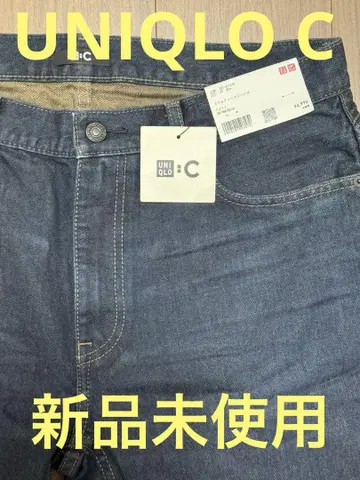 [ 미사용 새상품 ] UNIQLO C 슬림핏 청바지 블루