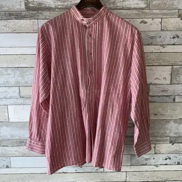 Drachien 밴드 카라 풀오버 셔츠 sizeL 41/42