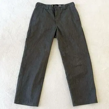 Dickies 스트레이트 데님 청바지 다크 그레이 사이즈 32 L