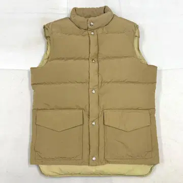 70s LLBean 다운 베스트 구스 다운 구택 필기체 택 USA제
