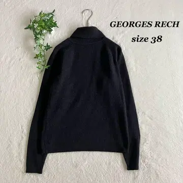 GEORGES RECH 조르주 레슈 (38) 터틀넥 니트 블랙