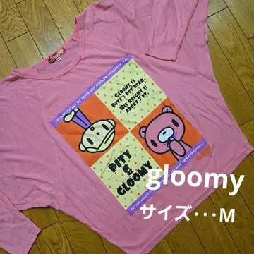 gloomy 그루미 그루미 상의 긴팔 롱티 장난곰 M
