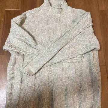 J.Crew 리브 니트 스웨터 크림색 90s