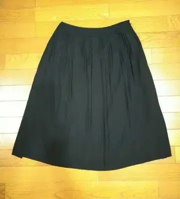 무릎 기장 플레어 스커트 포멀