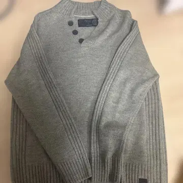 next XL 그레이 니트 스웨터
