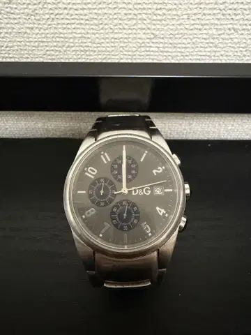 D&G 크로노그래프 손목시계