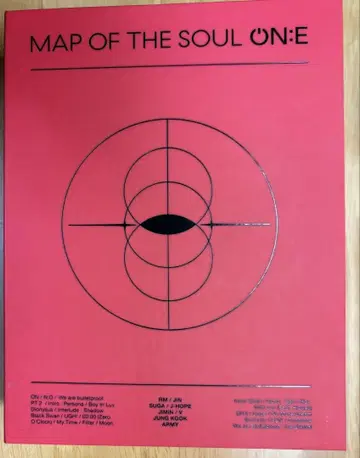 BTS MAP OF THE SOUL ON:E DVD