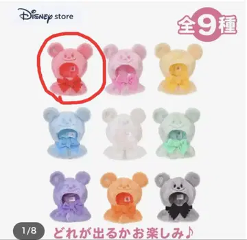 디즈니 스토어 시크릿 판초 눈사람 레드