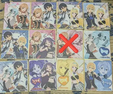 소드 아트 온라인 SAO 가라오케 철인 색지 11종