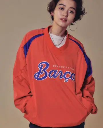 FC 바르셀로나 바르사 스크립트 로고 나일론 피스테