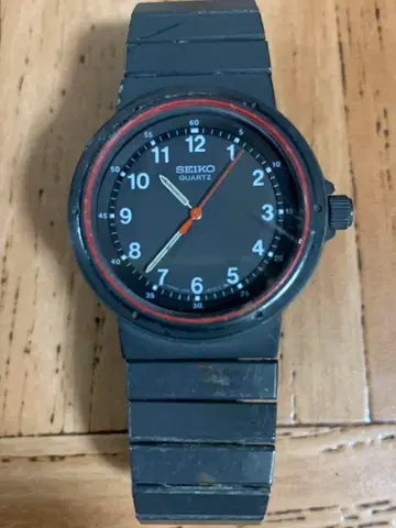 SEIKO 세이코 실버 웨이브 오쿼츠 손목시계 7431-6120