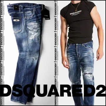 DSQUARED2 디스퀘어드 24SS 스트레치 스트레이트 데님 50