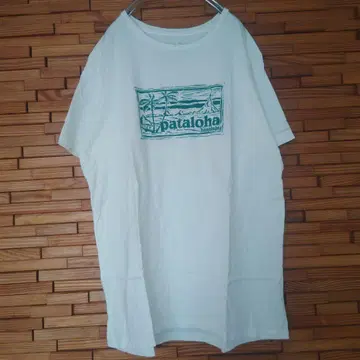 patagonia pataloha 프린트 T셔츠 XL 사이즈 화이트