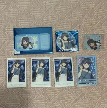 청춘 돼지 녀석 시파라 콜라보 굿즈 사쿠라지마 마이 세트