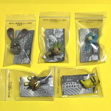 [ Pokemon ] 포켓몬 오야스미 프렌즈 XY 5종 피카츄 데덴네 외