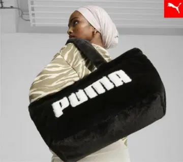 푸마 우먼 퍼 쇼핑백 블랙