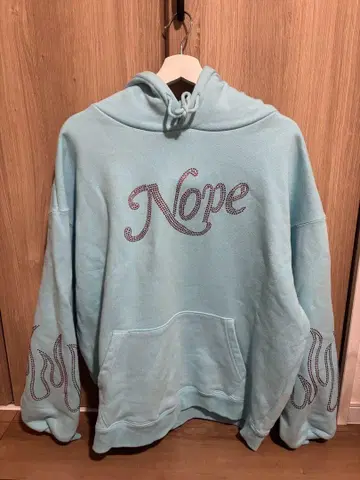 Nope girl 후드티 L