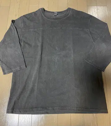 Good on 굿온 풋볼 T셔츠 피그먼트 블랙 xl