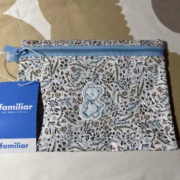 새상품 미개봉 familiar 핑크 파우치 리버티 패턴 미라이 백화점