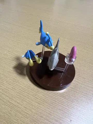 셀러, 침바, 랜턴, 사랑동이 입체 포켓몬 도감 피규어