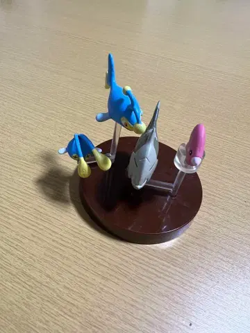 셀러, 침바, 랜턴, 사랑동이 입체 포켓몬 도감 피규어