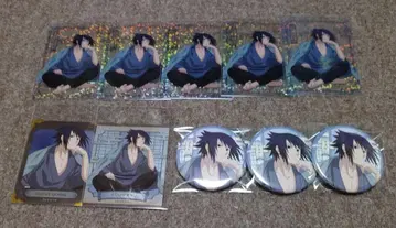 NARUTO 돌풍전 느긋하다니깐요 캔뱃지 클리어 시트 사스케