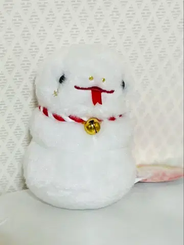 우체국 한정판 뱀 모찌 십이지 백사 행운의 물건 봉제 인형