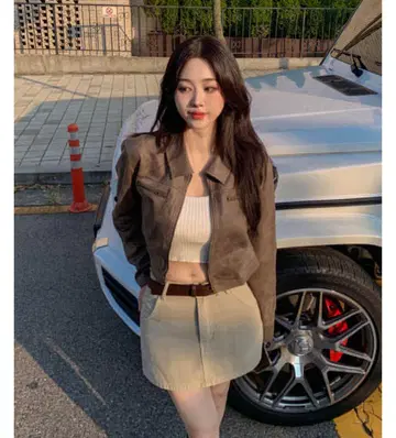 크롭 자켓