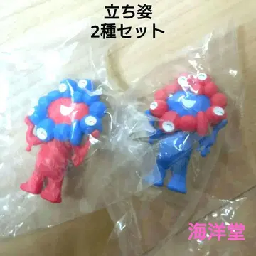 서 있는 모습 미야쿠미야쿠 2종 세트 해양당 핑크 캡슐