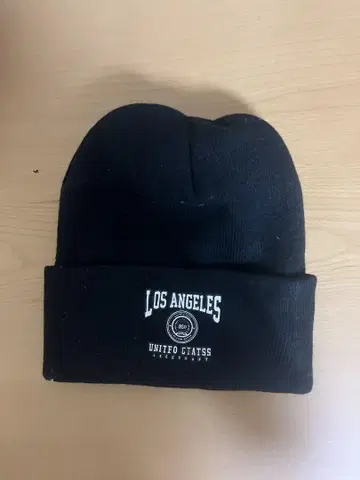 LOS ANGELES 니트 모자