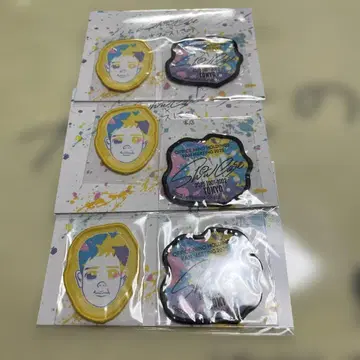 니노미야 카즈나리 Show Case 도쿄 회장 와펜 3매 세트