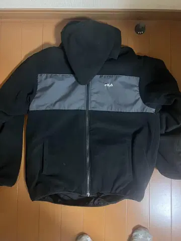 FILA 플리스 자켓 윈드브레이커 리버서블