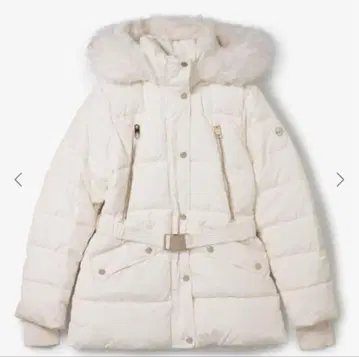 MICHAEL KORS 화이트 다운 자켓 S