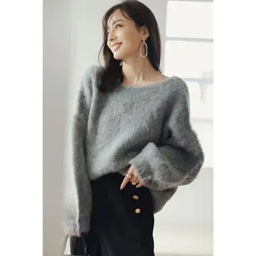아뉴앙스 센터 프레스 마린 팬츠