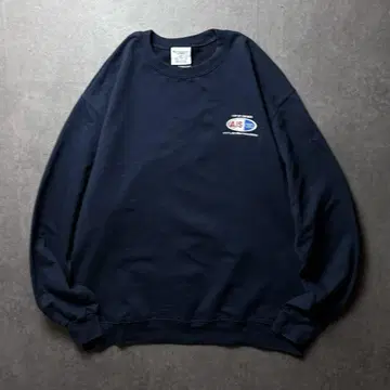 Champion eco 원포인트 자수 기업 로고 시카고 네이비 XL