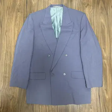 Perry's Pour Homme 더블 브레스트 자켓 L 보라색