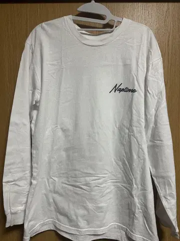 naptime 포토 프린트 LONG T SHIRTS white