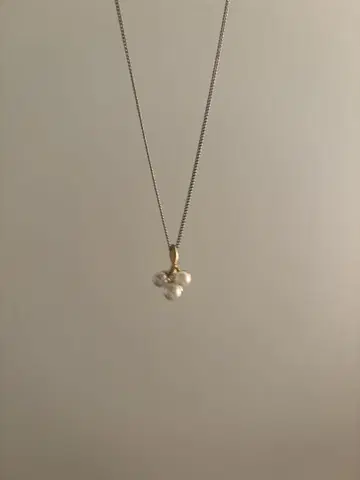 [ 가격 인하 중 ] 펄 목걸이 앤티크