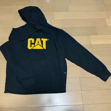 후드 부착 후드티 caterpillar CAT