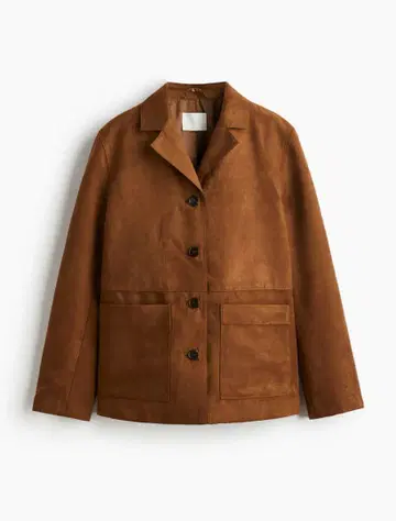 H&M 스웨이드 자켓 sizeS