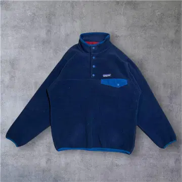 Patagonia 파타고니아 신틸라 스냅T 플리스 남성용 네이비