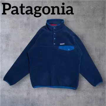 Patagonia 파타고니아 신틸라 스냅T 플리스 남성용 네이비